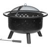 Incalzitor terasa LANDMANN Crossfire Outdoor Firepit, 75x59cm