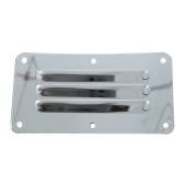 Grila de ventilatie pentru ambarcatiuni, inox, 12.7x6.5cm