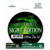 Fir monofilament YAMATOYO Famell Trout Sight Edition 100m, 0.104mm, 2lb