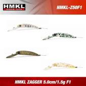 Vobler HMKL ZAGGER 50F1, 5cm, 1.5g, Blank Gold Plate
