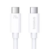 Cablu BASEUS Superior Series 2 USB4 Full-Function, Incarcare rapida, USB-C la USB-C 240W, 1m, Alb