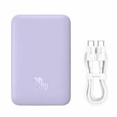 Baterie externa BASEUS Magnetic Mini Wireless, 10000 mAh, Incarcare rapida, 20W, cablu USB-C