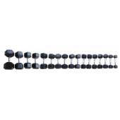 Set de gantere hexagonale TOORX de la 2.5 la 25 Kg