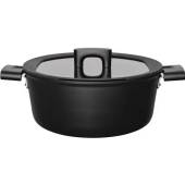 Oala cu capac FISKARS Hard Face 1052228, 5L, 26cm