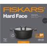 Oala cu capac FISKARS Hard Face 1052228, 5L, 26cm