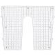 Placa protectie pupa GFN 570117, ABS, 425 x 345mm