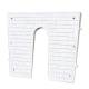 Placa protectie pupa GFN, ABS, 420x340 mm