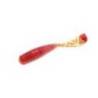 Naluca DAMIKI Squash Shad 5cm, 204 Motor Oil/Red, 15buc/plic