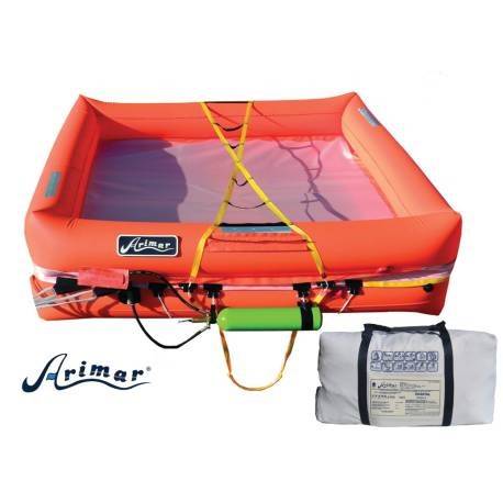 Liferaft ARIMAR Coastlight, 4 persoane, geanta textila, 12 mile distanta tarm