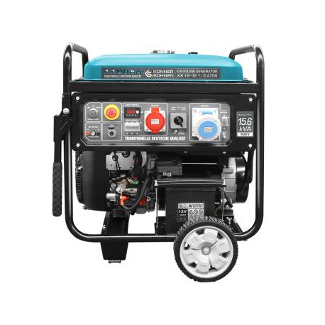Generator curent Konner & Sohnen KS 15-1E 1/3 ATSR, 12.5kW, VTS monofazat/trifazat, benzina, 22CP, AVR, ATSR, Easy Start