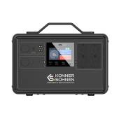 Statie de incarcare portabila KONNER & SOHNEN KS 2400PS, 2400W, 4800W