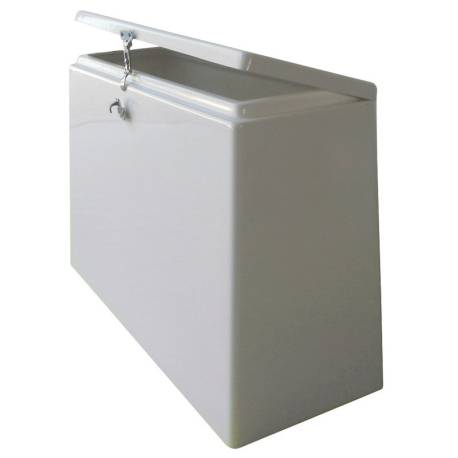 Tank cover white VTR 80x32x52h cm