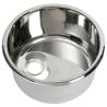 Chiuveta rotunda din inox OSCULATI 50.187.36, 330x180mm