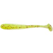 Shad KEITECH Swing Impact 8.9cm, Chartreuse Red Flake PALnr.01, 8buc/plic