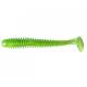 Shad KEITECH Swing Impact 8.9cm, Lime Chartreuse 424, 8buc/plic