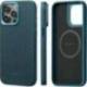 Husa PITAKA MagEZ Pro 4, Aramida 1500D, pentru iPhone 15 Pro Max, MagSafe, Negru/Albastru