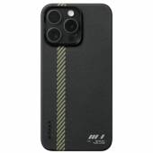 Husa PITAKA MagEZ Case 5 Aramida, pentru iPhone 15 Pro, compatibila MagSafe, Break The Line