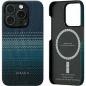 Husa PITAKA MagEZ Case 5 pentru iPhone 15 Pro, Moonrise