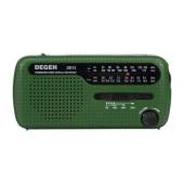 Radio de urgenta PNI Degen DE13, FM-AM-SW, cu alimentare solara, acumulator sau baterii AAA