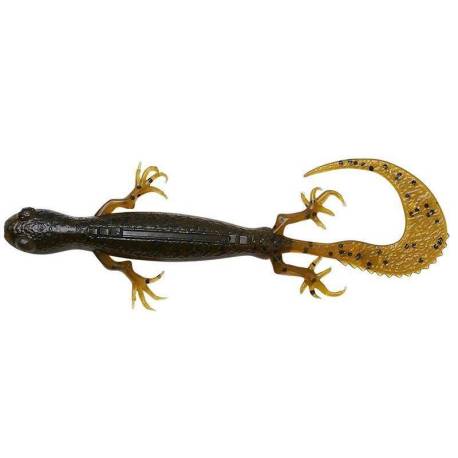 Naluca SAVAGE GEAR 3D Lizard 10cm, 5.5g, culoare Junebug, 6buc/plic