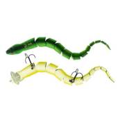 Naluca topwater SAVAGE 3D SNAKE 20cm, 25g, Green Snake