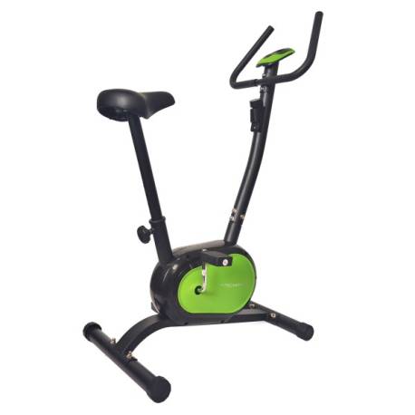 Bicicleta exercitii fitness TECHFIT BB350N Verde, max.100kg, 80x50x117cm