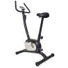 Bicicleta exercitii fitness TECHFIT BB350N alb, max.100kg, 80x50x117cm