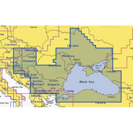 Harta digitala NAVIONICS+ Marea Neagra Marea Azov