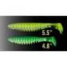 Naluca JACKALL Dead Slower 4.8", 12cm, Super Chartreuse, 5buc/plic