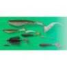 Naluca JACKALL Rhythm Grub 6cm, Prism Shad, 4buc/plic