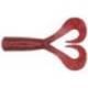 Coada de rezerva BLACKBAY Blacktail Double S, 15cm, 40g, Bloody Red