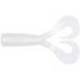 Coada de rezerva BLACKBAY Blacktail Double S, 15cm, 40g, White Pearl