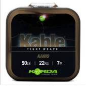 Fir KORDA LEADCORE TIGHT WEAVE Camo 50lbs, 25m