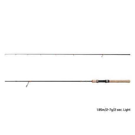 Lanseta DELPHIN Corx Spin Light 1.85m, 2-7g, 2 tronsoane