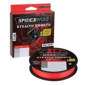 Fir textil SPIDERWIRE Stealth Smooth 8 Code Red 0.19mm, 18.0kg, 150m