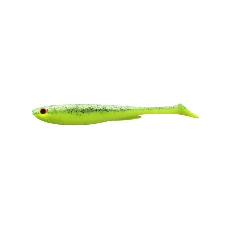 Shad DAIWA Prorex Slim Shady 10.5cm, Chartreuse Shocker, 4buc/plic