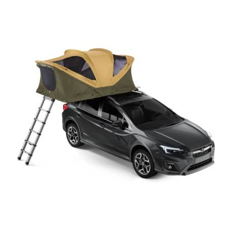 Cort auto cu prindere pe plafon THULE Approach S, 2 persoane, Fennel Tan