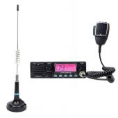 Kit statie radio CB TTi TCB-900 EVO + antena CB PNI ML29 cu magnet