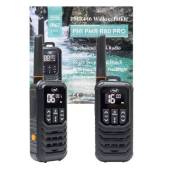 Set 2 statii radio portabile PNI PMR R80 PRO, 0.5W, 16 canale, IP67