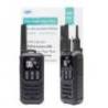 Set 2 statii radio portabile PNI PMR R80 PRO, 0.5W, 16 canale, IP67