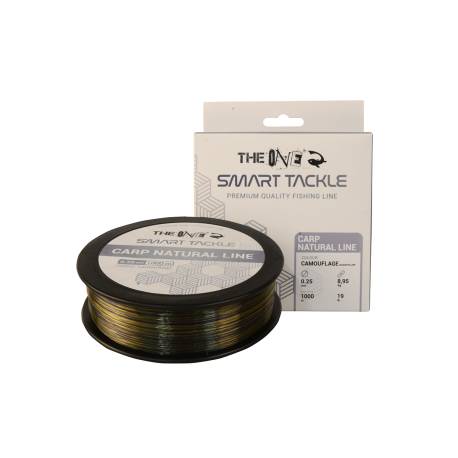 Fir monofilament THE ONE CARP NATURAL LINE CAMOUFLAGE 300m, 0.30mm, 12.65kg