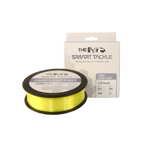 Fir monofilament THE ONE CARP LONG CAST FLUO YELLOW 300m, 0.28mm, 10.35kg