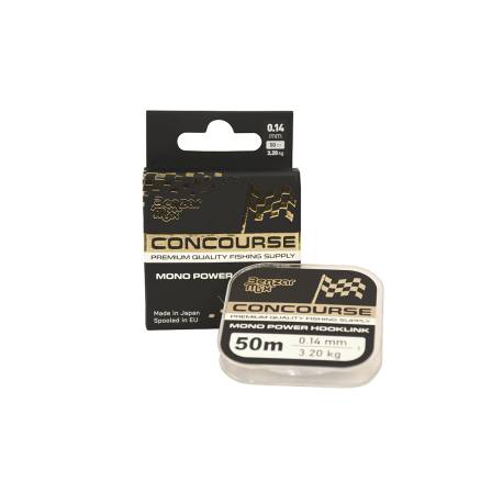 Fir monofilament BENZAR CONCOURSE MONO POWER HOOKLINK 0.2mm, 50m