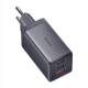 Incarcator retea BASEUS GaN5, 65W, 2x USB-C, 1x USB, Gri