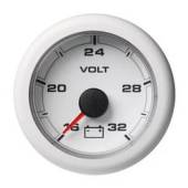 Indicator voltaj VERATRON 52mm, 16-32V, alb