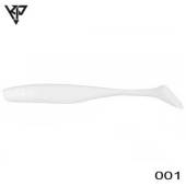 Naluca KP BAITS Lazy Shad 10cm, culoare 001, 5 buc/plic