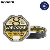 Fir textil KONGER Braider X8 Black 150m, 0.06mm, 4.9kg