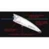 Popper DUO REALIS FANGPOP 105, 10.5cm, 24.5g, CTA3352 Ghost Archer Fish
