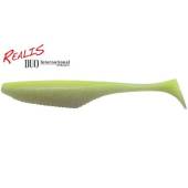Naluca DUO REALIS VERSA SHAD FAT 7", 17.8cm, F075 Chartreuse Shad, 3buc/plic