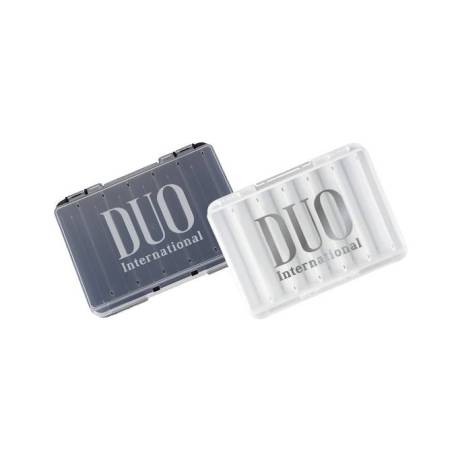 Cutie naluci DUO REVERSE LURE CASE D86, White/Silver Logo, 14x10.4x3.2cm